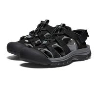 Keen Rapids H2 Men's Adjustable Walking Hiking Water Sandals in (Black/Grey)