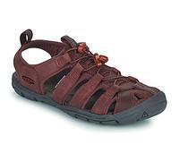 KEEN Women's Clearwater CNX Lightweight Water Sandals, Wine/Red Dahlia, 5