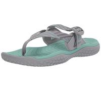 KEEN Solr Toe Post Women's Walking Sandals Green