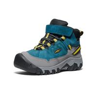 KEEN Targhee 4 Mid Waterproof Hiking Boots, Legion Blue/Antique Moss, 12 UK Child