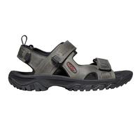 KEEN Men's Hiking Sport Sandal Targhee 3 Open Toe Grey/Black Size 9