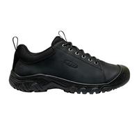 KEEN Men's Targhee 4 Casual Leather Comfortable Durable Oxfords, Black, 10.5 UK