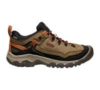 KEEN Men's Targhee 4 Waterproof Hiking Shoes, Sea Turtle/Roasted Pecan, 11