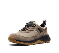 KEEN Unisex-Child Hightrail Waterproof Hiking Shoes, Brindle/Oak Buff, 2