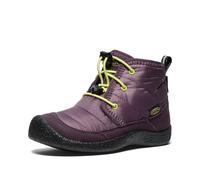 KEEN Unisex-Child Howser 2 Quilted Mid Height Waterproof Comfy Durable Chukka Boots, Plum Perfect/Daiquiri Green, 3