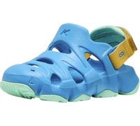 KEEN Unisex-Child Hyperflt Comfortable Slip On Lightweight Breathable Durable Sandals, Azure Blue/Daffodil, 5