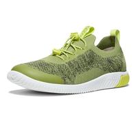 KEEN Unisex-Child KNX Knit Lace Sneakers, Iguana/Evening Primrose, 4