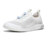 KEEN KNX Knit Lace Sneakers, Star White/Skyway, 2 UK