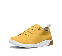 KEEN Unisex-Child KNX Lace Up Lightweight Barefoot Feel Sneakers, Daffodil/Star White, 3