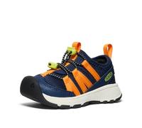 KEEN Motozoa Sneaker, Naval Academy/Bright Marigold, 7 UK Child