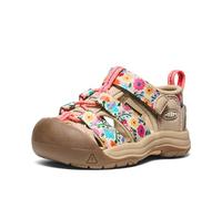 KEEN Unisex-Child Newport H2 Closed Toe Water Sandals, Safari/Birch, 4