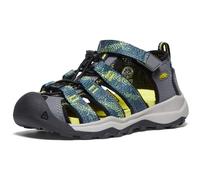 KEEN Unisex-Child Newport Neo H2 Closed Toe Water Sandals, Sea Moss/Steel Grey, 9