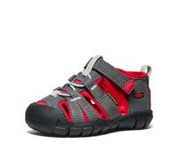 KEEN Unisex-Child Seacamp 2 CNX Closed Toe Sandals, Magnet/Red Carpet, 6