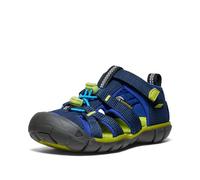 KEEN Seacamp 2 CNX Sandals, Naval Academy/Chartreuse, 2 UK