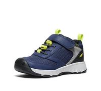 KEEN Unisex-Child Skua Durable Easy On Comfortable Waterproof Sneakers, Naval Academy/Evening Primrose, 11