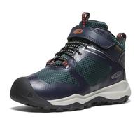 KEEN Unisex-Child Wanduro Mid Height Waterproof Easy On Durable Sneaker Hiking Boots, Sky Captain/Sea Moss, 10