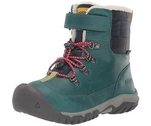 KEEN Unisex Kids Kanibou Waterproof Snow Boot, Deep Lagoon Jazzy, 1 UK