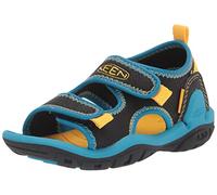 Keen Unisex Kids Knotch Creek Ot Sandal, Black Vivid Blue, 13 UK