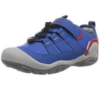 KEEN Unisex Kids Knotch Hollow Sneaker, Classic Blue Red Carpet, 5 UK
