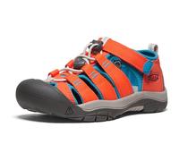 KEEN Unisex Kids Newport H2 Sandal, Safety Orange Fjord Blue, 4 UK