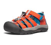 KEEN Unisex Kids Newport H2 Sandal, Safety Orange Fjord Blue, 7 UK Child