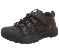 KEEN Unisex Kids Newport H2sho Casual Breathable Comfortable Sneaker, Forest Night Magnet, 7 UK Child