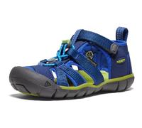 KEEN Unisex Kids Seacamp 2 Cnx Sandal, Blue Depths Chartreuse, 2 UK