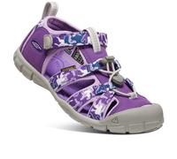 KEEN Unisex Kids Seacamp 2 Cnx Sandal, Camo Tillandsia Purple, 3 UK
