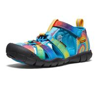 KEEN Unisex Kids Seacamp 2 Cnx Sandal, Vivid Blue Original Tie Dye, 4 UK