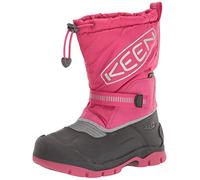 KEEN Unisex Kids Troll Waterproof Snow Boot, Fuchsia Purple Silver, 1 UK
