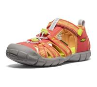 KEEN Unisex Seacamp 2 CNX Closed Toe Sandals, Orange grate, 1.5 UK Child