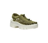 Keen Unisex Uneek Plt Martini Olive/star White size 38.5 | Sandals Outlet | Unisex | Green 38.5