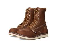 KEEN Utility Liberty 8" Waterproof Boot (Soft Toe), Leather Brown/Birch, 8 Wide