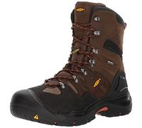 Keen Utility Men's Coburg 8" Waterproof Industrial and Construction Shoe, Cascade Brown/Brindle, 12 D US