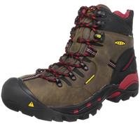 KEEN Utility Men's Pittsburgh 6" Leather Waterproof Steel Toe Work Boot, Brown, 8.5 UK