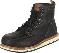 KEEN Utility Men's SAN Jose 6" at Industrial Boot, Black/Carmel café, 8 D US