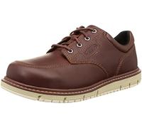 KEEN Utility Men's San Jose Oxford Low Soft Toe Industrial Wedge Work Shoes, Gingerbread/Off White, 15 Wide