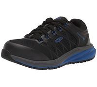 KEEN Utility Men's Vista Energy Low Composite Toe Industrial Sneaker Work, Nautical Blue/Black, 10