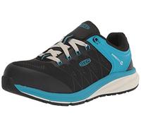 KEEN Utility Men's Vista Energy Low Height Composite Toe Industrial Work Sneakers, Hawaiian Ocean/Black, Wide
