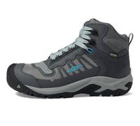 KEEN Utility Women's Reno Mid Height Composite Toe Flexible Waterproof Athletic Work Boots, Magnet/Ipanema, 5.5