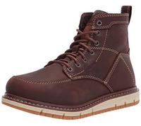 KEEN Utility Women's San Jose 6” Alloy Toe Wedge Work Boots Construction, Gingerbread/Gum, 9 Wide