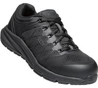 KEEN Utility womens Vista Energy Low Sneakers Composite Toe Work Construction Shoe, Black/Raven, 9 US