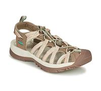KEEN Women's Whisper Sandal, Taupe/Coral, 4 UK