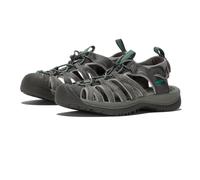 Keen Whisper Women's Walking Sandals | UK 2.5 in Medium Grey/Peacock Green