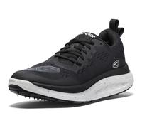 Keen WK400 Textile Men's Comfort Trainers - Black White - Size:UK 8.5