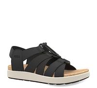 KEEN Women ELLE MIXED STRAP, BLACK/BIRCH, 6