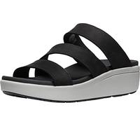 KEEN Women ELLECITY SLIDE, BLACK/DRIZZLE, 10