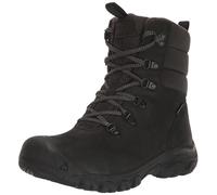 Keen Greta Leather Textile Women's Lace Up Boots - Black Black - Size:UK 5
