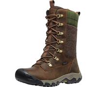 KEEN Women GRETA TALL BOOT WP, Dark Earth/Green Plaid, 7.5