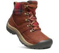 KEEN Women KACI III WINTER MID WP, TORTOISE SHELL/RED PLAID, 7